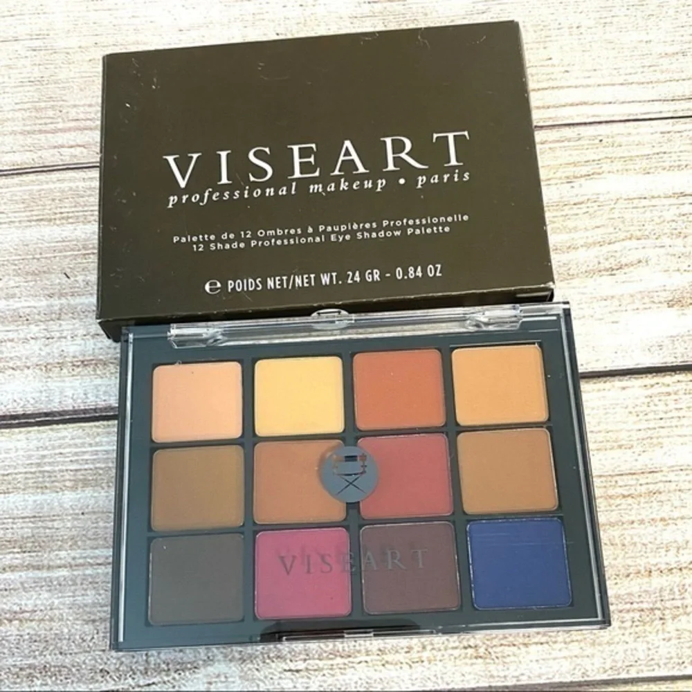 Viseart Paris VPE14 Neutral Mattes Milieu 12 pan Professional Eyeshadow Palette